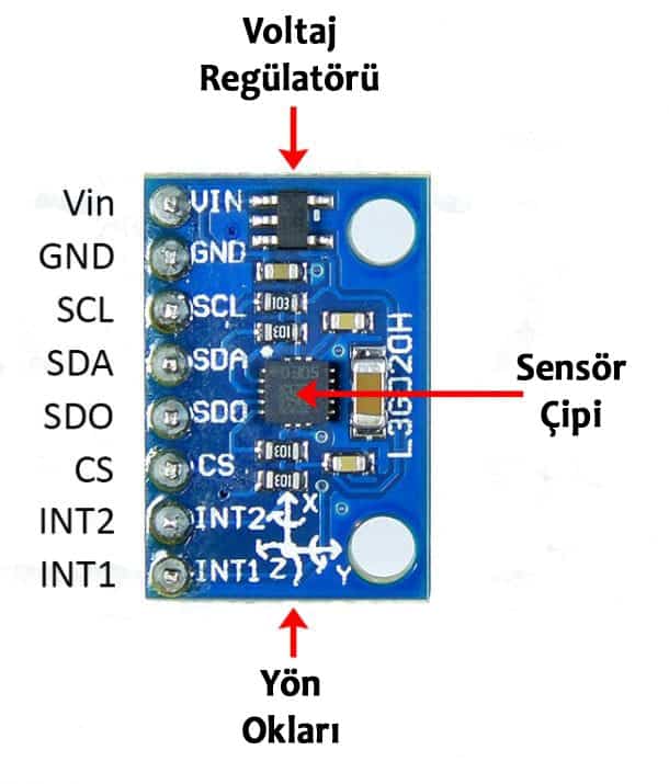 Arduino'da Jiroskop Nasıl Kurulur? 2 jiroskop