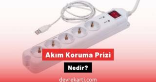 akim korumali priz