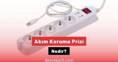 akim korumali priz