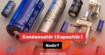 kondansator nedir